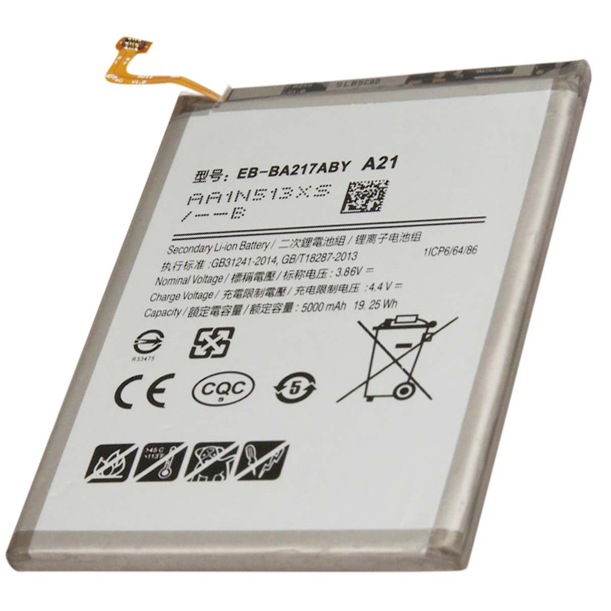 Batterie Galaxy A21s 2020 restez connecté toute la journée avec 5000mAh