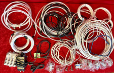 Lot of Coaxial Coax Cables Splitters etc.