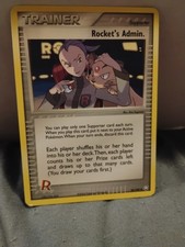 Pokemon Card Rocket's Admin 86/109 EX Team Rocket Returns Lp Free Shipping  on eBay