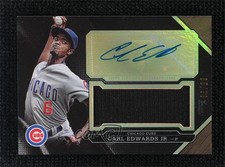 2016 Topps Triple Threads Unity Jumbo Relics 65/99 Carl Edwards Jr Auto 9su