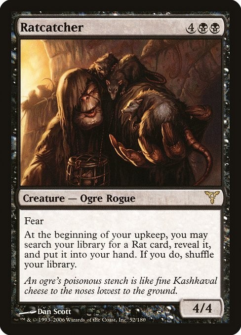 Ratcatcher 1x MTG DIS Dissension Rare MINT black