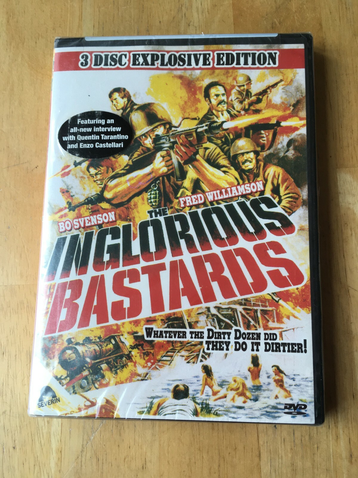 The Inglorious Bastards with Bo Svenson, Fred Williamson, 1978 DVD (New) 891635001407 eBay