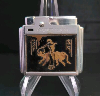 Vintage American Honda Motor Co Sarome Oscar Lighter. VERY RARE. UNTESTED. READ!