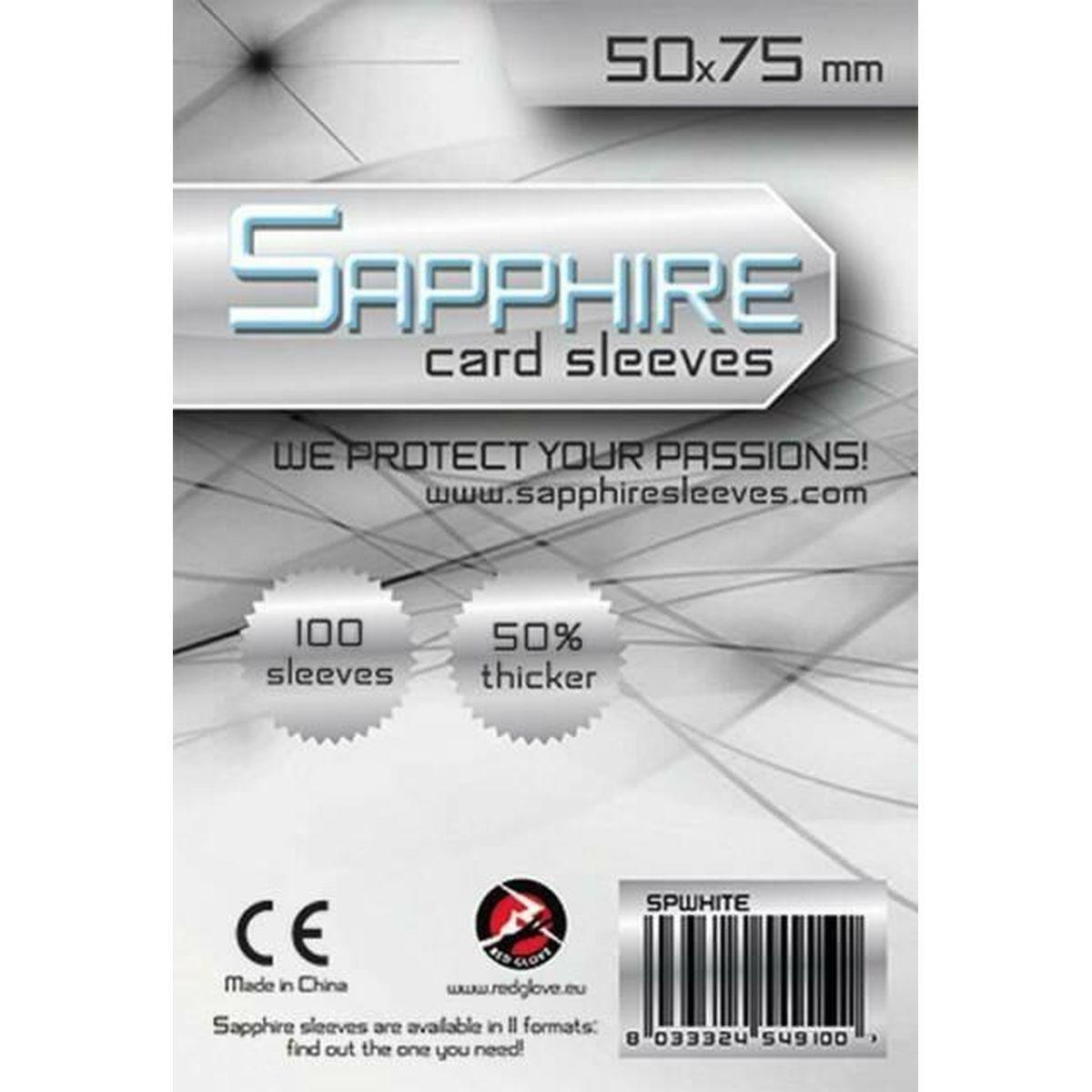 Sapphire Sleeves : 100 Beutel 50x75 Mm