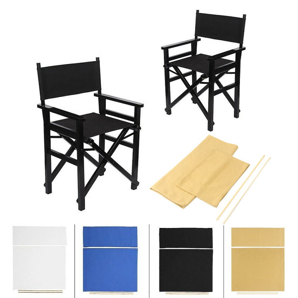 Washable Chair Seat Covers Kit Director Chair Seat Replacement Canvas