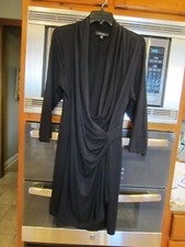 Karen Kane Black fake Wrap Dress Size XL Color Black