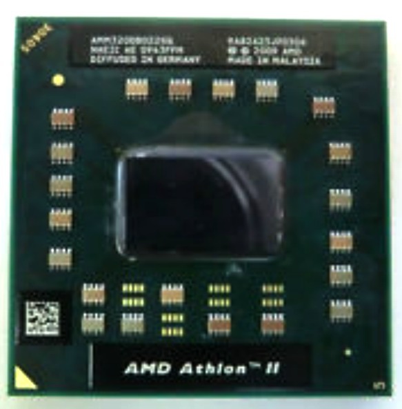 AMD Athlon II 2.1GHz AMM320DB022GQ Laptop CPU for Toshiba L505D - Tested & Working-image