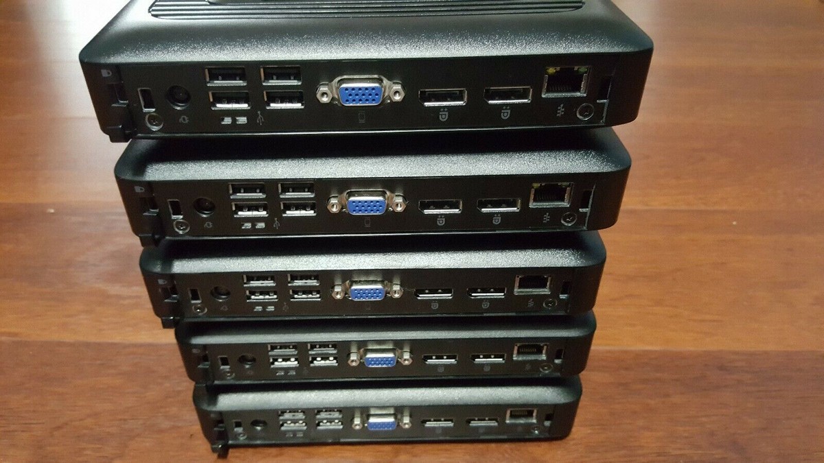 Lot of 20 HP Thin Client T520,AMD GX-212JC 1.2 GHZ, 4gb, 8gb, Thin
