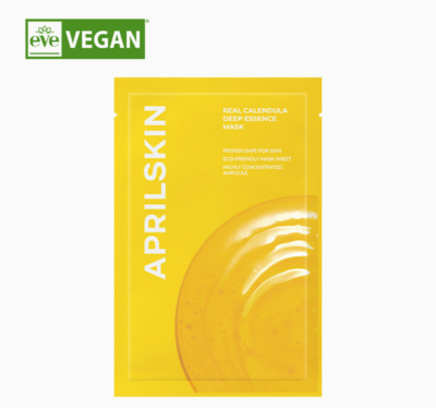 APRILSKIN Real Calendula Deep Essence Mask 20g x 5ea K-Beauty