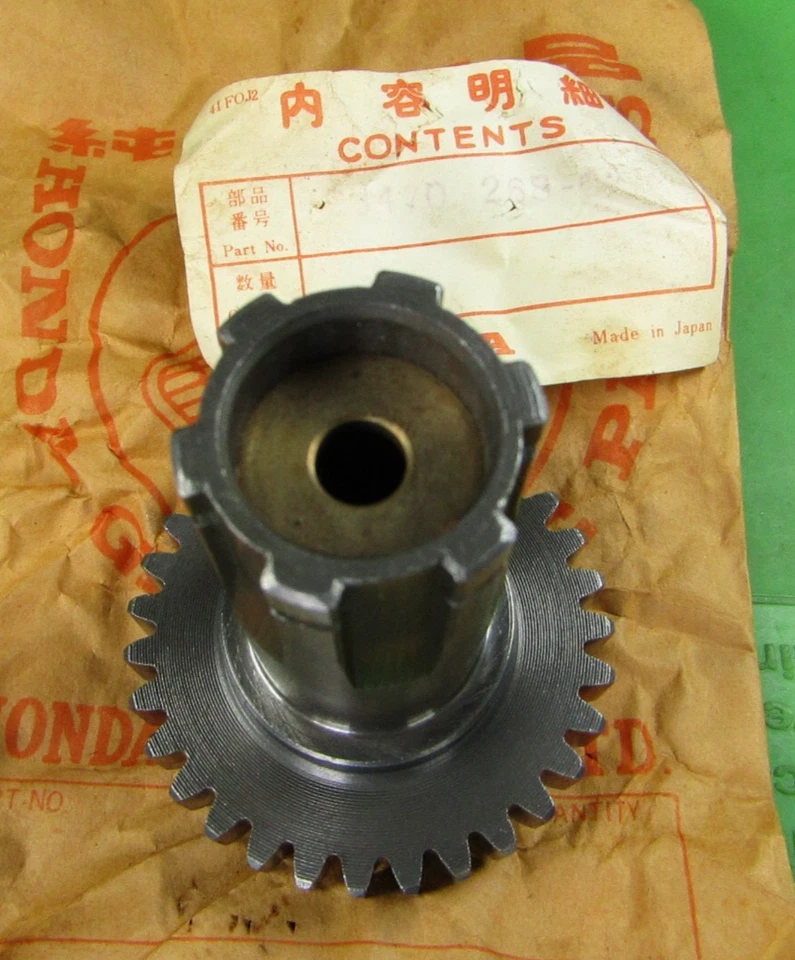 Transmisión Honda 4ta marcha CB72 CB77 Super Hawk🔥23470-268-010🔥NOS🔥OEM🔥31 T Foto 2 de 4