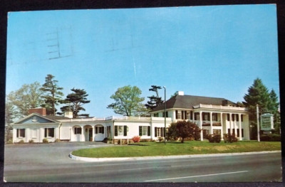 Lynnfield Massachusetts Towne Lyne House 1972 Restaurant Postcard
