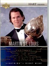 2004-05 Upper Deck Hardware Heroes Martin St. Louis #AW7