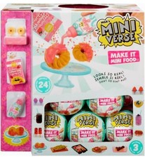 MGA Miniverse Make It Mini Cafe Series 3 Display Box 20 Sealed Balls Wave2 New