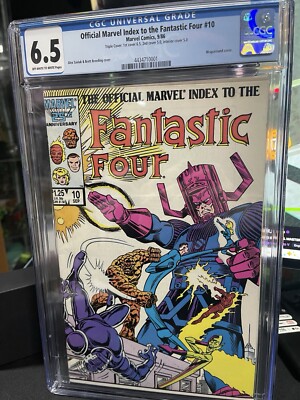 FANTASTIC FOUR #10 1086 TRIPLE COVER!!! CGC 6.5