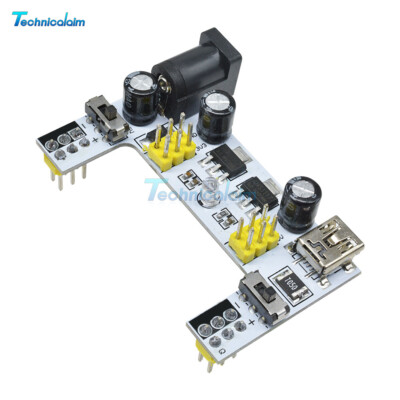 Mini USB MB102 Breadboard DC7-12V Power Supply Module For Arduino Bread Board