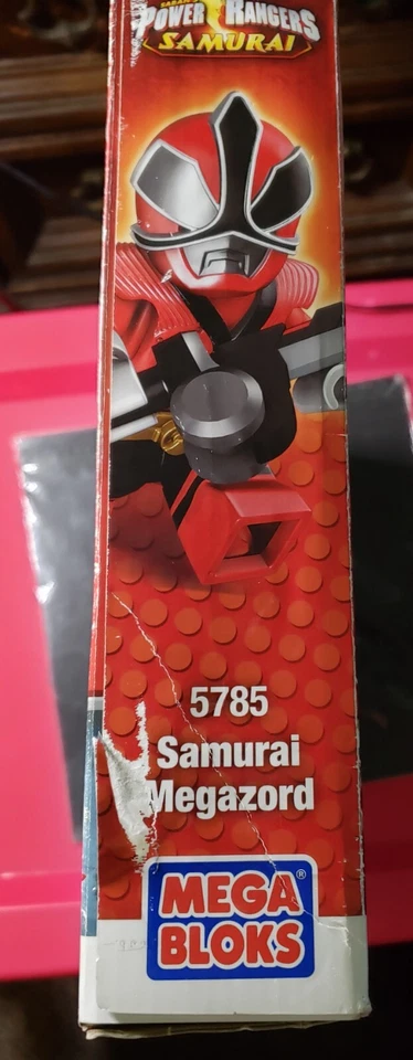 NEW Saban's POWER RANGER Samurai Megazord MEGA BLOKS with Mega Mode Ranger - Image 4 of 4