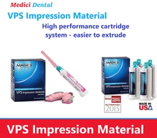MARK3 Dental VPS Impression Material Light Body Fast or Regular Set Alginate USA