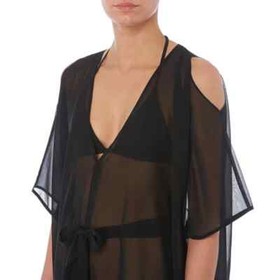L'AGENT BY AGENT PROVOCATEUR BLACK HOLLY COVER UP ONE SIZE RRP &pound;125 BNWT