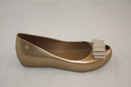 WMNS 31637 MELISSA ULTRA SWEET VIII AD 190701 GOLD FLAT SHOE MSRP$93.00