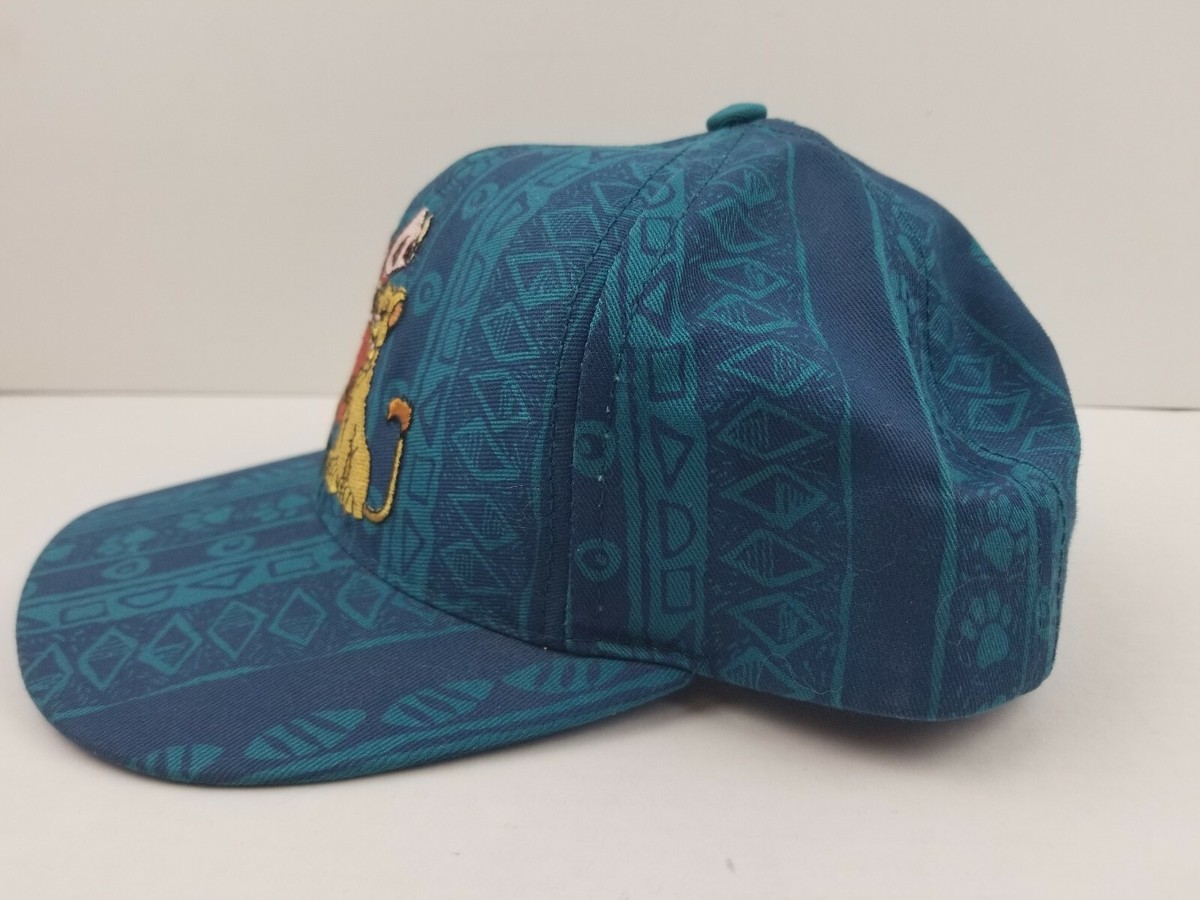 Vintage Disney Lion King Simba Timon Pumbaa Snapback 