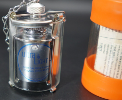 Renser Industries Ultralight Collapsible Lantern 1960s NOS