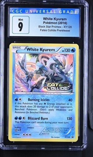 White Kyurem graded CGC 9 for sale on eBay