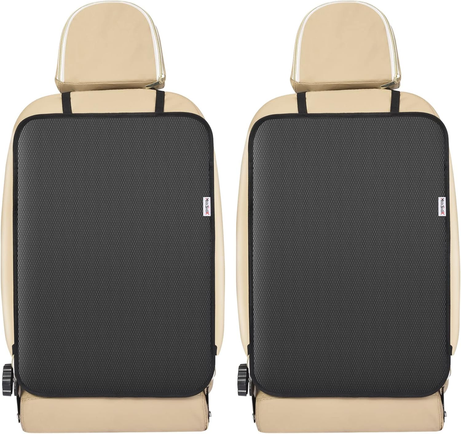 Kick Mats Back Seat Protector, 2Pack Waterproof Oxford Seat Back Protector, Car