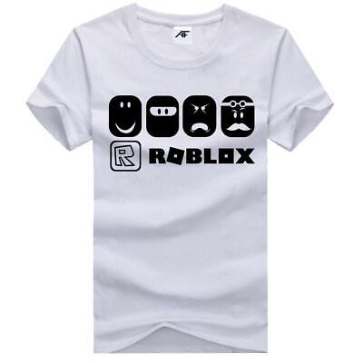 Roblox T-shirt Kids Unisex Tee Roblox Character Gaming T-shirt 