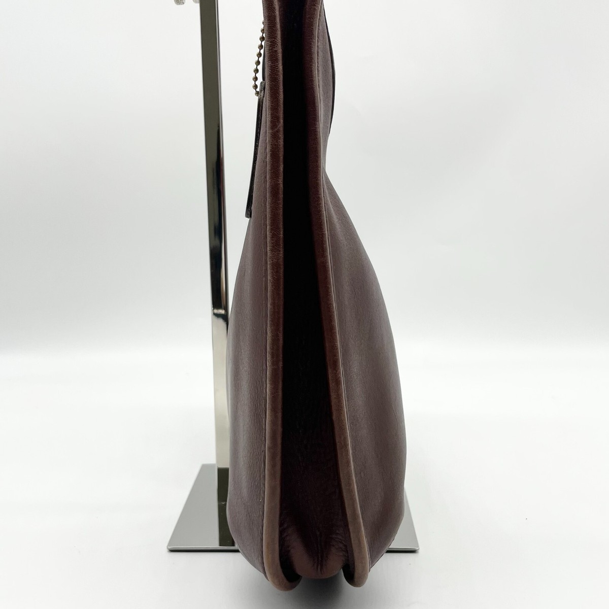 COACH Ergo Zip Hobo Shoulder Bag #9025 Brown Vintage Leather