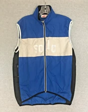 New! SOLO Cycling Vest Mens Medium Lightweight Windbreaker Water Resistant NWT