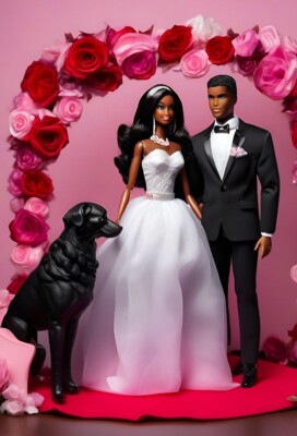 Valentines Day Bride And Groom Wedding Theme Picture