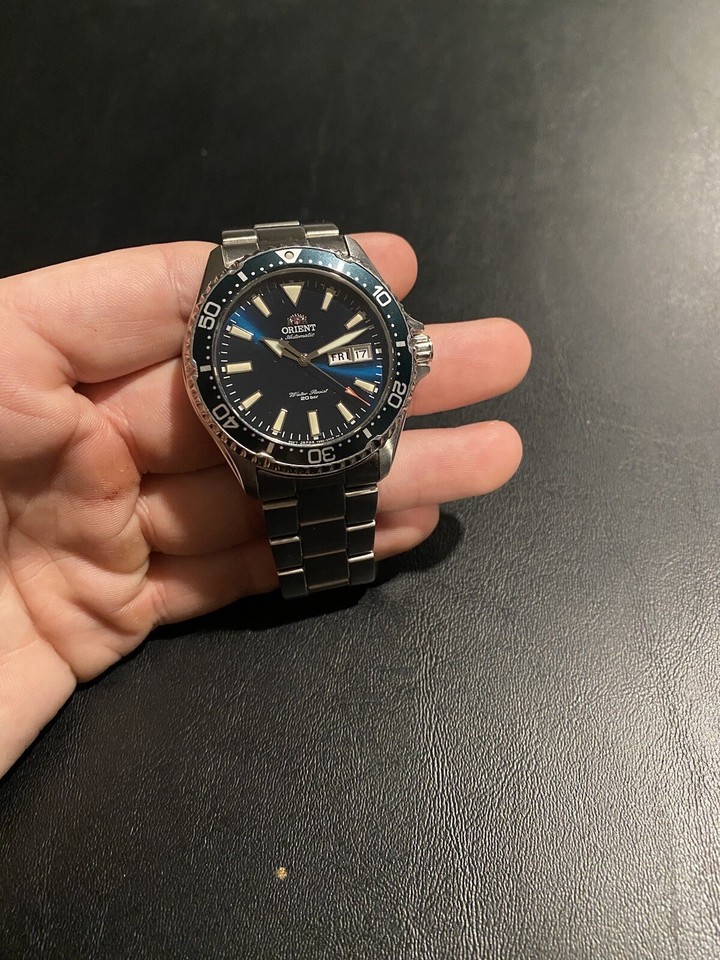 Orient Kamasu 2 Green Dial 4942715011437 eBay