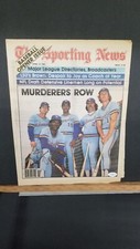 Ben Oglivie  Autographed April 11 1981 Sporting News Cover JSA Authentic