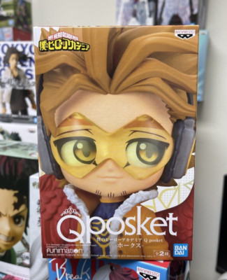 NIB Bandai Qposket Q Posket MY HERO ACADEMIA HAWKS Anime Statue Figure B