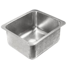Bar Sink Undermount 18-Gauge Stainless Steel Luxurious Hammered Brushed Finish