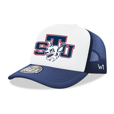 University of St Thomas Embroidered Trucker Mesh Snapback Cap Hat New University of St. Thomas Tommies STU Trucker Mesh Snapback  main image 4