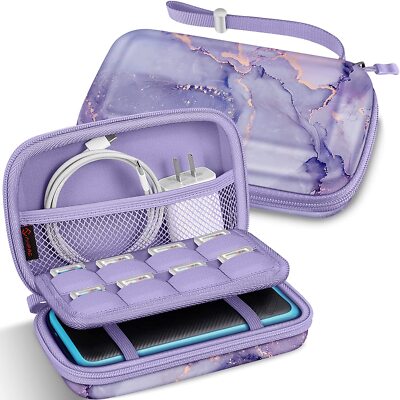 Carry Case for Nintendo 3DS XL, 3DS LL, 2DS XL Hard EVA Shell Cover Travel Bag