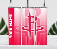 Custom Printed Personalized NBA Basketball TEAMS 20oz Skinny Tumbler Cup