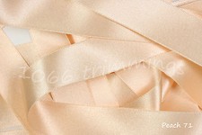 All Berisfords Orange and Brown Shades Double Satin Ribbon Made in the UK ECO