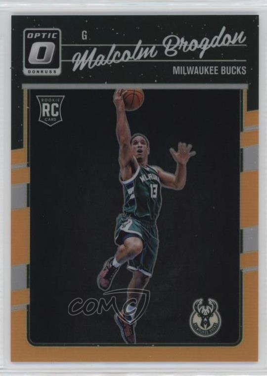 2016-17 Panini Donruss Optic Orange Prizm 1/199 Malcolm Brogdon #179 fs8