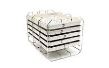 MELAG Traygestell mit Trays klein - gebraucht Vacuklav Euroklav 23 VS 30-B 31-B