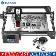 Longer RAY5 Laser Engraver 10W with Air Pump Kit Engraving Area 15.7"x15.7" NEW