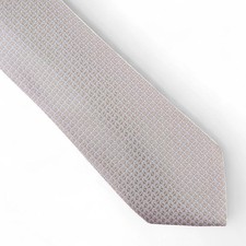 Alfani Men's Dawson Mini-Geo Tie Necktie Slim Modern 2 3/4" Taupe