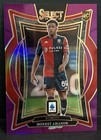 2024-25 Panini Select Serie A Genoa RC Honest Ahanor Terrace Purple Prizm /49