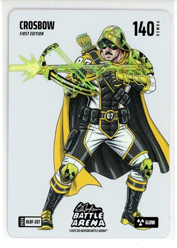 Bo Jackson Battle Arena Crosbow Blizzard Glow Foil (WS)