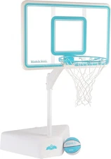 Dunn-Rite Splash & Shoot Outdoor Adjustable Height Swimming Pool Basketball Hoop