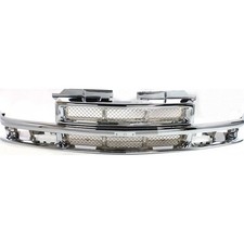 Grille Chrome Plastic For 1998-2005 Chevrolet Blazer S10