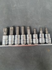Snap On 6pc 3/8 T27 - T55 Torx socket set 
