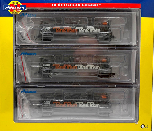 N ATHEARN 15019 GATC 23K TREN TANQUE PAQUETE DE 3 VAGONES INTERMEDIOS GATX | Zustand: New