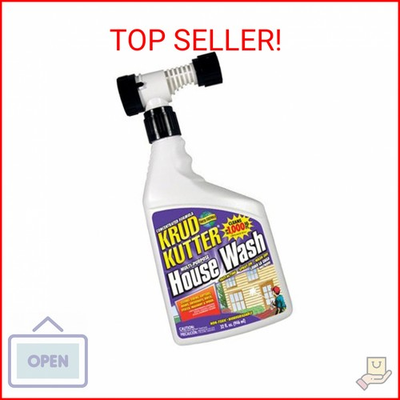#ad Krud Kutter Multi Purpose House Wash 32 oz Exterior Cleaner for Siding Brick $14.51
